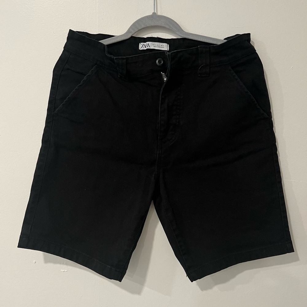 🌷Zara Denim Shorts in Black